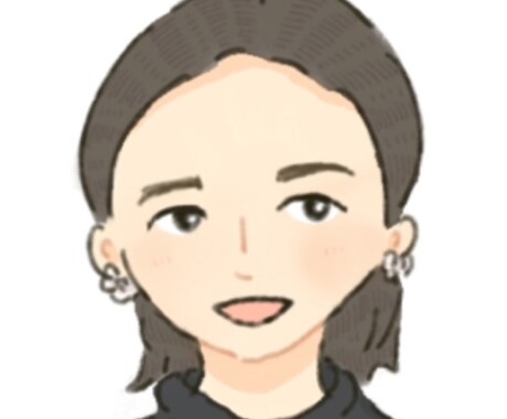 SNSに使える！キレイめタッチの似顔絵作成します お写真１枚から！SNS・贈り物に使える似顔絵作成いたします イメージ1