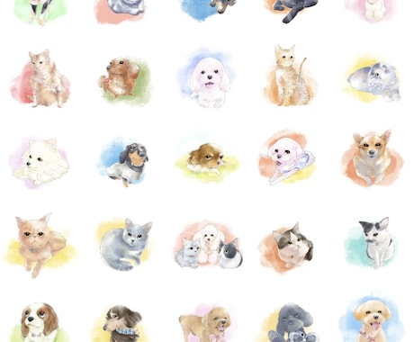 商用可◎可愛いうちの子を優しいタッチで描きます ★全身イラスト標準！何気ない姿イラストに残しませんか？★ イメージ2