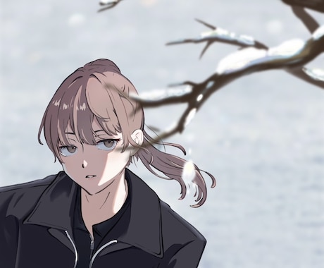 透明感のあるSNSアイコン描きます SNSで目を引くアイコンにしませんか？空気感で魅せます イメージ2