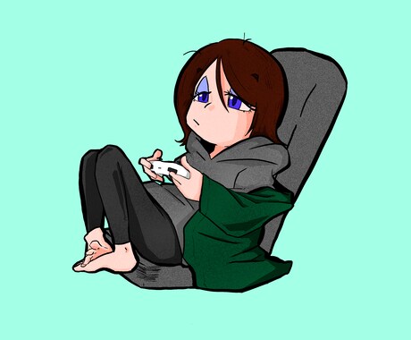 ポップにデフォルメイラストを作成します アイコン・SNS・サムネなどにどうぞ！ イメージ2