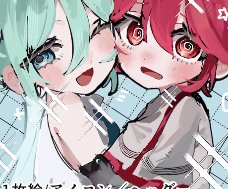 目に留まるようなかわいい一枚絵をお描きします 落ち着いた色合いの可愛いイラストをお求めの方に！ イメージ1