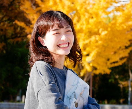女性限定！名古屋市or大阪府でプロフ写真撮影します 雑談をしながら笑顔を引き出します！ イメージ1