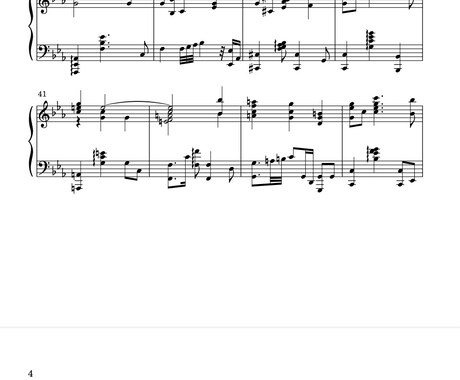 どんな曲でも耳コピピアノ楽譜を作成致します どんな曲でもピアノ楽譜を作成します！ イメージ2