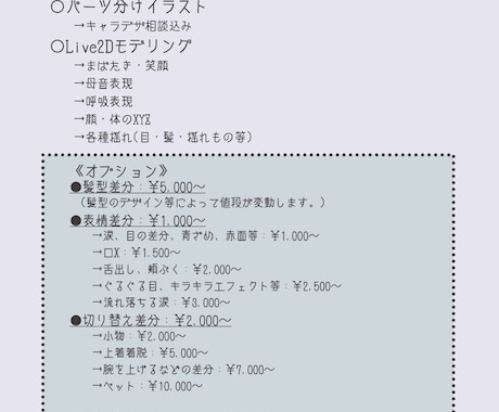 あなただけのVtuberモデルを全行程制作します Vtuberデビューをお手伝いいたします！ イメージ2
