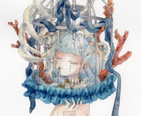 リクエストやテーマからイラストを描きます 単語ひとつや複数でも。概念や実在するモチーフお好きなものを。 イメージ1