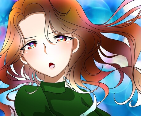 即日可！　あなた好みの♪イラストお描きします すぐにアイコンやヘッダー、背景や立ち絵などに自由に使えます！ イメージ2