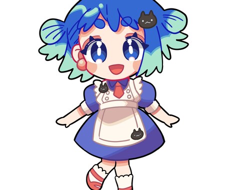 ポップで可愛いデフォルメイラスト描きます 元気で賑やかな雰囲気のイラストをアイコンにしてみませんか？ イメージ2