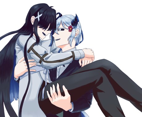 イラスト制作いたします ダークなものから可愛いものまで丁寧に描きます イメージ2