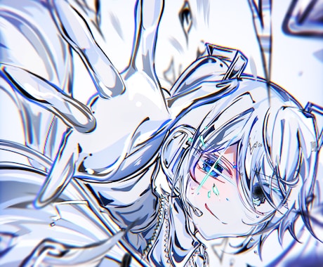 キラキラつやつやのイラストを描きます 【初心者さん大歓迎】丁寧サポート×キラキライラスト制作 イメージ1