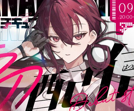 あなたが✨主役✨のサムネイル作ります [Vtuber]お姿が一番映える&可読性もあるサムネイル！ イメージ2