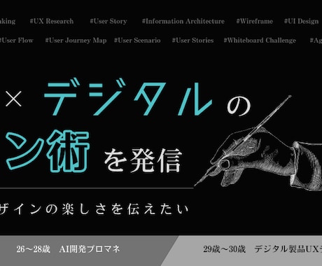 7日間で【Twitterのヘッダー】作成します 無料修正30回可能｜あなたの魅力が伝わるヘッダーを作ります！ イメージ1