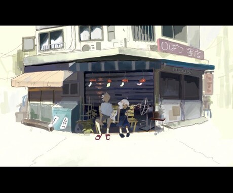 お客様の世界観に合わせた背景込みの絵を制作します イメージ1