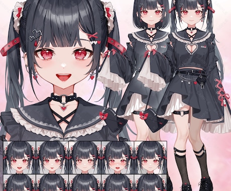 Vtuber、ゲーム、TRPG等立ち絵描きます 企業実績多数！ハイクオリティなイラストをお届けします！ イメージ2