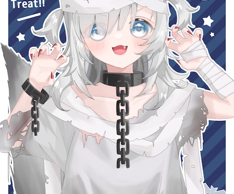 かわいいイラスト作成します アイコン、一枚絵、立ち絵などかわいく描きます！ イメージ2