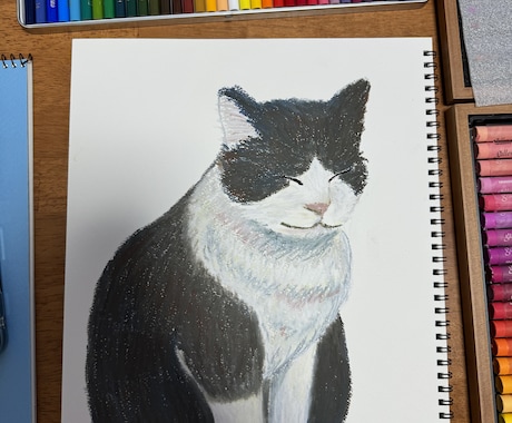 溺愛されている「ペット」の写真を可愛く描きます 駆け出しイラストレーターによる、全力イラスト イメージ1