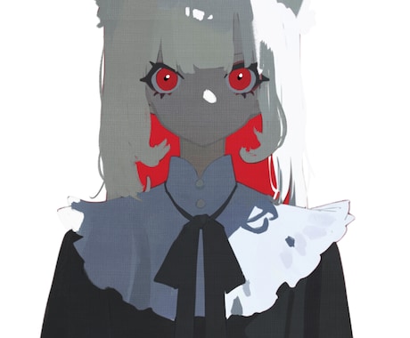 少ない色で、深く残る1枚を描きます イメージ1