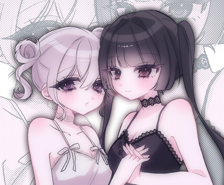 イラスト制作します 個人用、ペアや単体イラスト制作します イメージ2