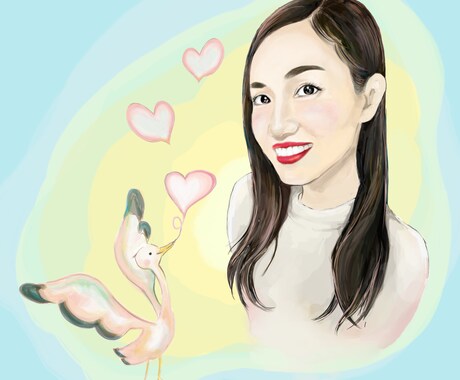 さまざまなタッチでリアルで美しい似顔絵を描きます 二次利用・商用利用可！とことん拘って作成致します！ イメージ2