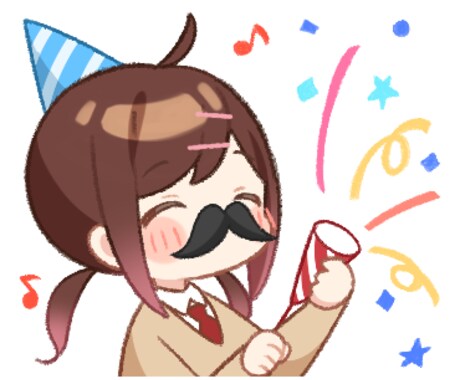 ほんわか可愛い系デフォルメミニキャラ制作致します アイコン、動画、スタンプにどうぞ！(個人向け) イメージ2