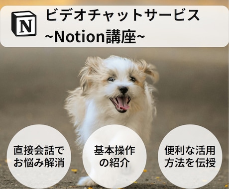早朝限定☀︎Notionの基本操作を解説します 「要望に応じて臨機応変に対応可能です！」 イメージ1