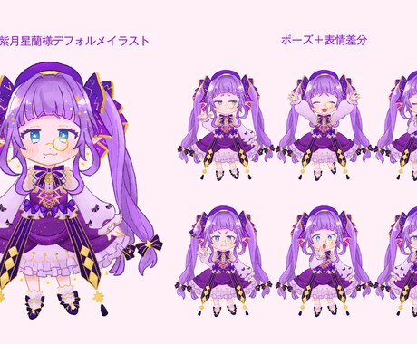 あなたのデフォルメイラスト可愛く描きます SNS用やプレゼント用にも！可愛いアイコン作ります！ イメージ2