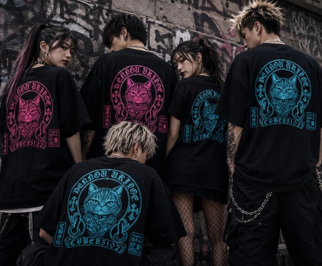 オリジナルTシャツをデザインします あなたの世界観をTシャツデザインにします イメージ2
