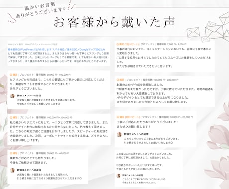 簡単更新◎WordPressでLP作成します スマホ対応／基本SEO／Googleマップ埋め込み イメージ2