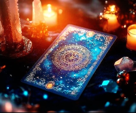 宇宙と繋がるカードであなたに必要な言葉を届けます カード達からのメッセージを真摯にあなた様へお伝え致します イメージ1