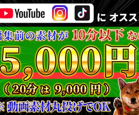 プロが「無料でフルテロップ対応」して動画制作します 編集前の動画の長さが10分なら➡︎たったの5,000円！！ イメージ1