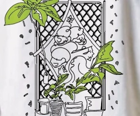 シンプルおしゃれなラインアート描きます 写真やイメージを線画で表現　現役デザイナーが線画を安価で提供 イメージ1