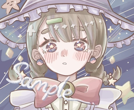 優しい雰囲気のアイコンイラストを描きます なんでもお気軽にご相談ください！ イメージ2