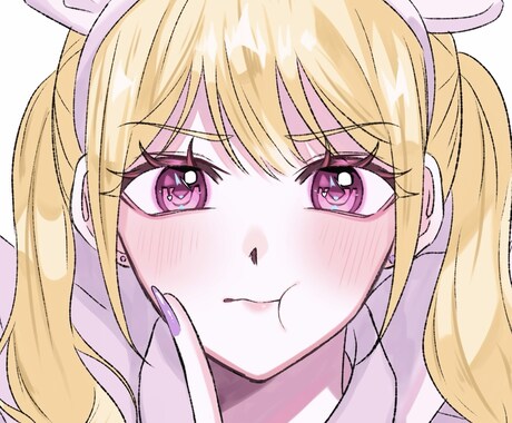 先着3名様にアイコンなどに使える絵を描きます オリジナルキャラクターで描かせていただきます^ᴗ ̫ ᴗ^ イメージ2