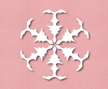 雪の「結晶」3点描きます。 イメージ2