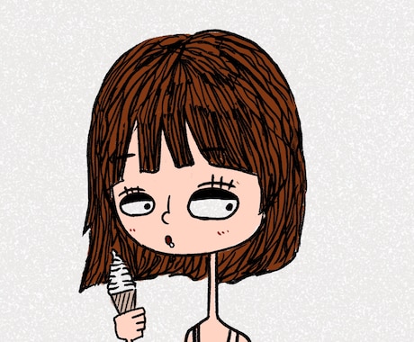 シンプル線画でおしゃれなイラスト描きます ユニークなイラストで友人を喜ばせよう☺️ イメージ1