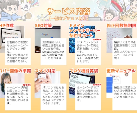 WordPressで高品質ホームページを作成します HPが初めてな方の実績豊富◎ワードプレスでオリジナルデザイン イメージ2