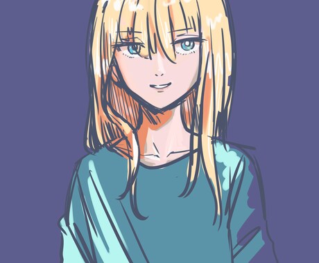 プロフィール画にぴったりのイラスト描きます 購入前にDM、見積もりのご相談をお願いします。 イメージ2