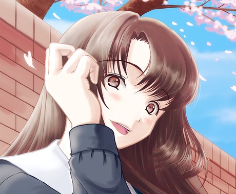 SNS用イラスト(アイコン、ヘッダー)描きます あなただけのオリジナルアイコン、ヘッダーイラスト描きます! イメージ2