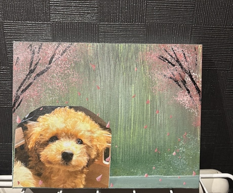 転写パネルを作成します スプレーアートと写真を融合した世界に一つの作品 イメージ1