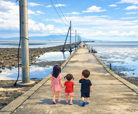 写真をアニメ風・イラスト風に加工します SNS・記念用に最適子供の写真や思い出の写真も イメージ2