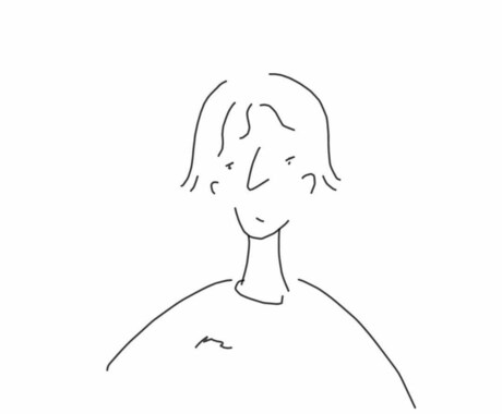 シンプルでゆるいラフ画、似顔絵も描きます SNSなどのアイコンにも使えます◎ イメージ1
