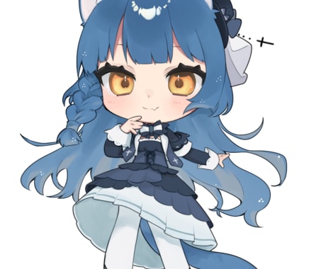 VRCアバターやオリジナルキャラのイラスト描きます SNSアイコンにも使える、デフォルメ系イラストです イメージ1