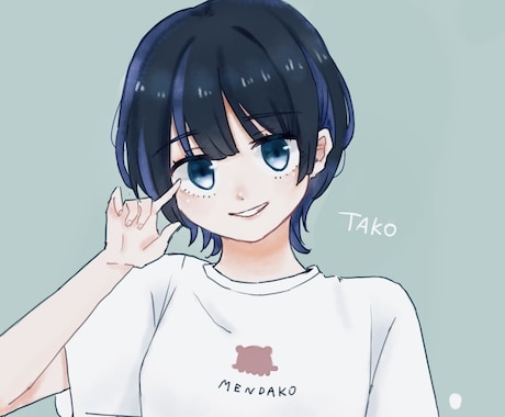 かわいい女の子描きます イメージ1