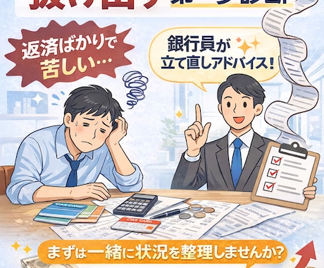 フリーローン地獄から抜け出す第一歩診断します 【銀行内部目線】フリーローン地獄から抜け出す第一歩診断 イメージ1