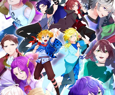 女性向けのキャラクター描きます イメージ1
