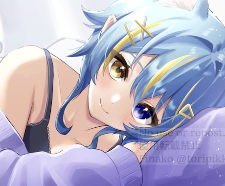 イラスト制作(男女OK)します 美麗な一枚絵お描きします！Vtuber／サムネ／MVなどに◎ イメージ1