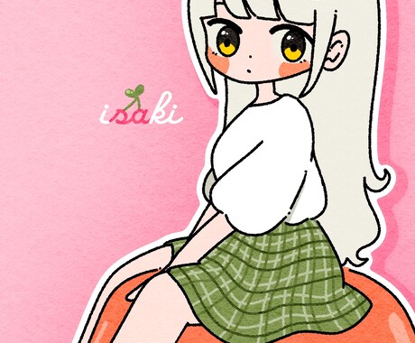 ポップでかわいいイラスト描きます アイコン・サムネに◎お気軽にご相談ください！ イメージ1
