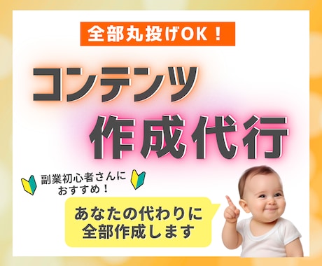 あなたの代わりにコンテンツ作成を丸ごと代行します 作成～レビュー集めまで全部おまかせ！受け取ったらすぐ出品OK イメージ1
