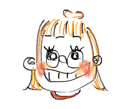 ゆるい雰囲気の似顔絵アイコン等イラストを承ります 手書きイラストで個性あるイラストをプレゼントします イメージ2