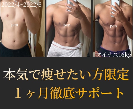 ５kg以上本気で痩せたい方限定！徹底サポートします ダイエット指導4000件以上/歴9年の専門家が徹底パーソナル イメージ1
