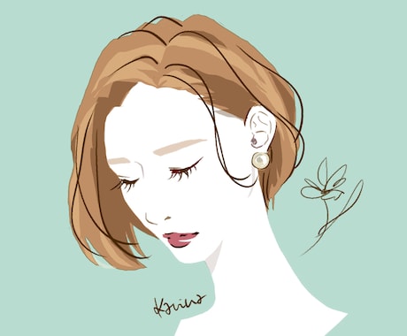 商用化◎オシャレな似顔絵、SNSアイコン描きます ◎SNSアイコン 似顔絵 イラスト グッズ 広告にオススメ イメージ1